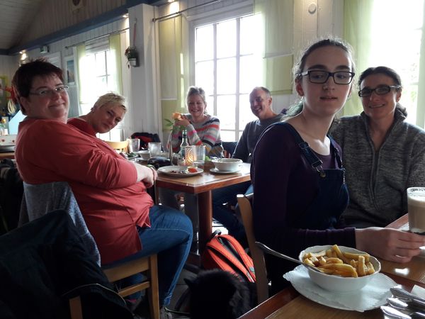 Mittagessen im Seaside