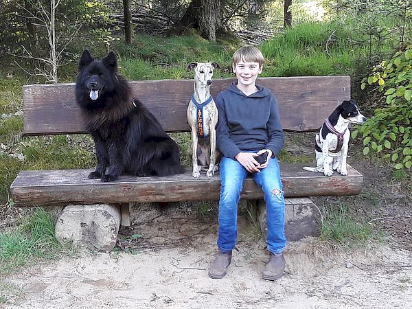 Piri, Ginger, Simon und Bille