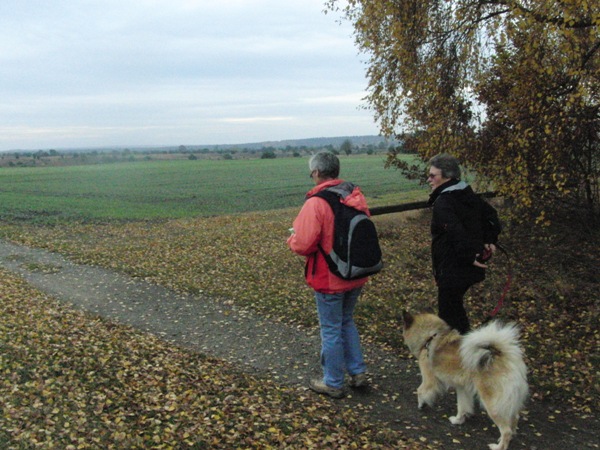 Ingeborg und Inge mit Dina