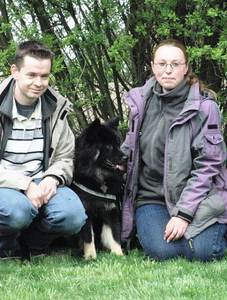 Olaf und Andrea mit Luna