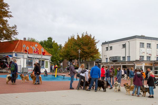 Sightseeing auf der Flaniermeile