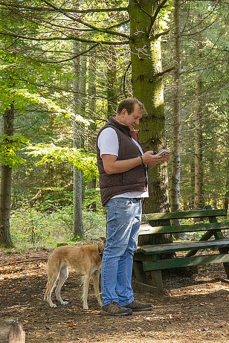 Wolfgang mit Nelly