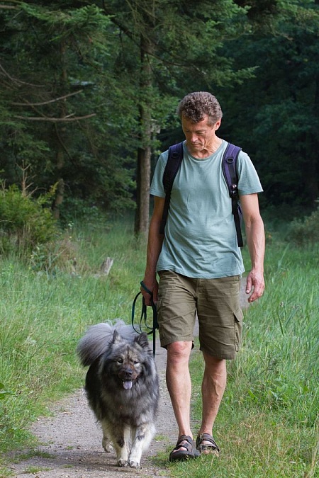 Volker mit Nala